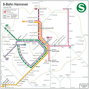 하노버 지하철 노선도 4