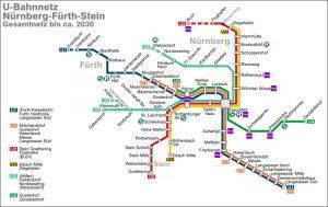 뉘른베르크 지하철지도 8
