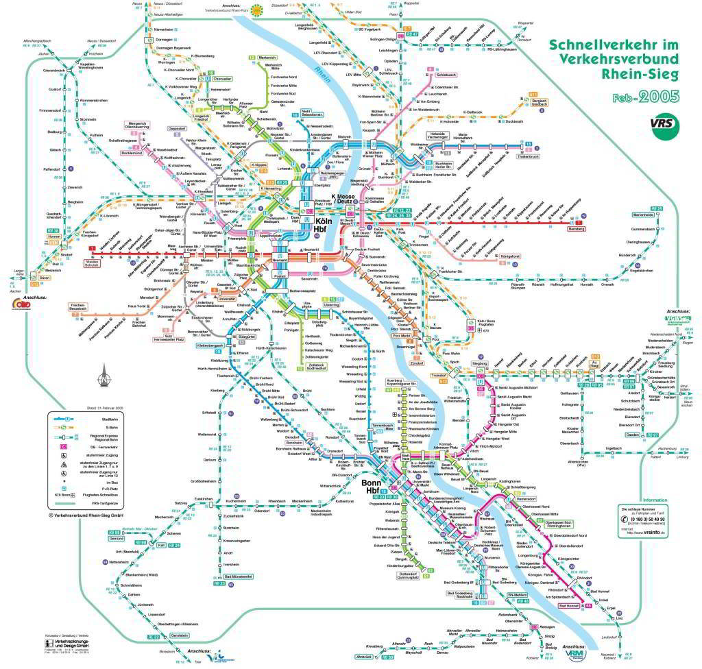 Mapa metre Colònia Cologne 4