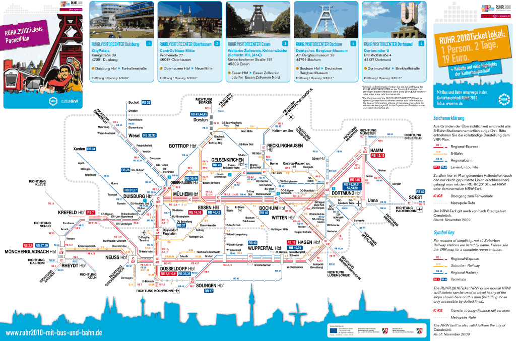 Mapa metro Essen 6 a