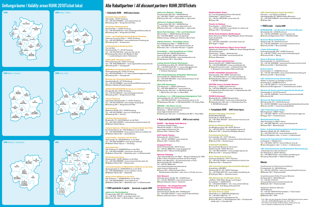 Mapa metro Essen 6 b