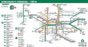 뉘른베르크 지하철지도 1