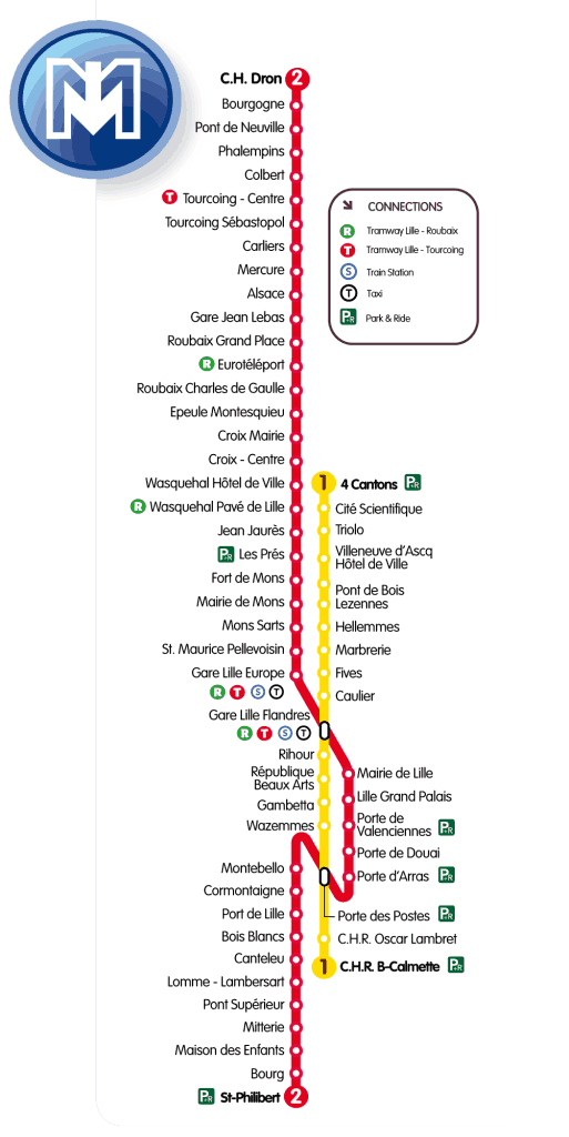 MAPA metro Lille (Pieni Metro) 4