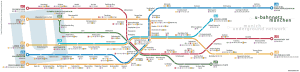 Munich mapa del metro 3