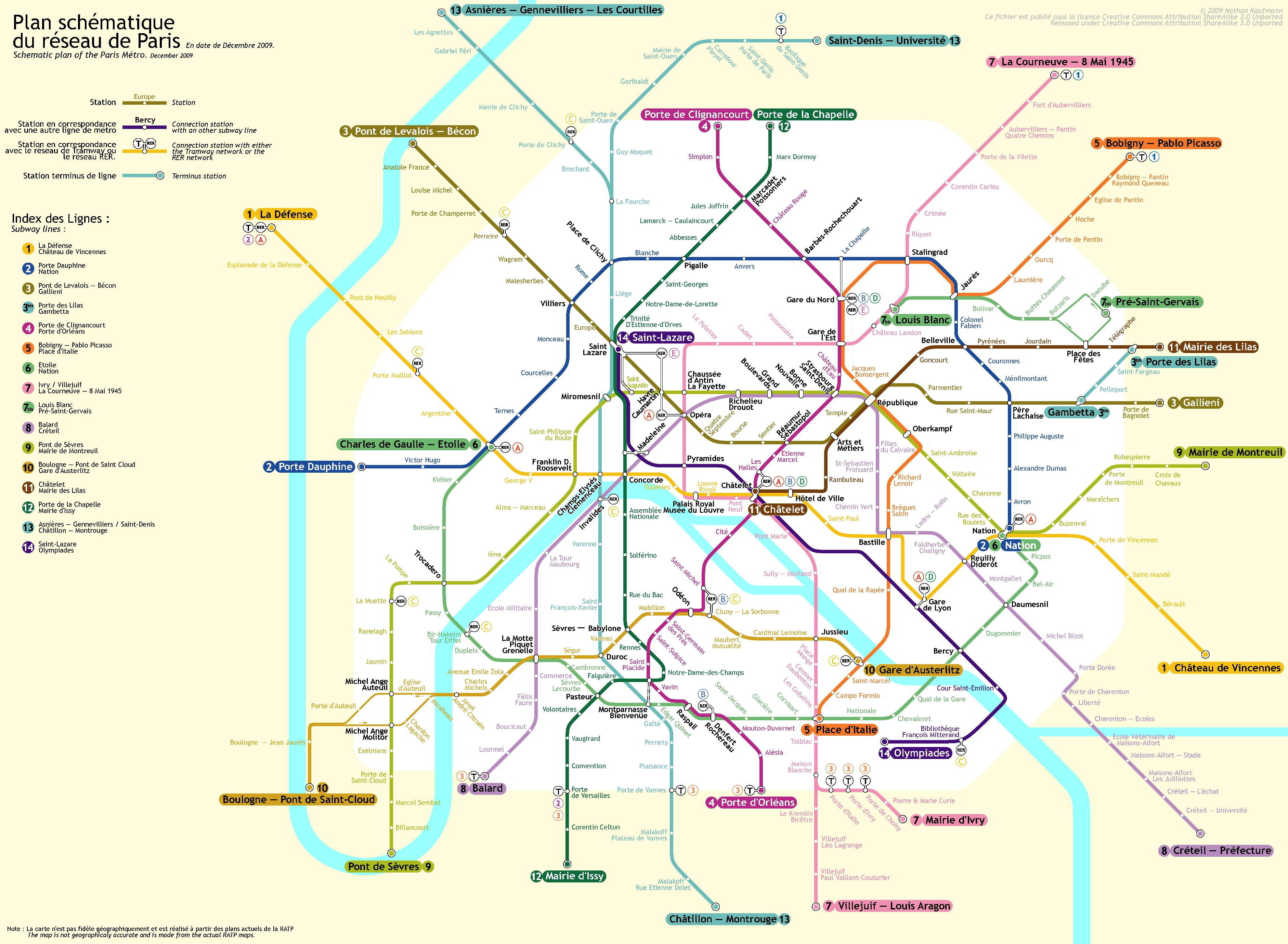 Fișiere Franța Mapa Metro