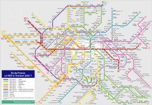 Mapa metro París 2