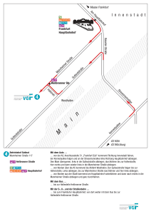 Mapa metro Frankfurt 10