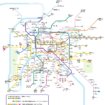 Paris metro map