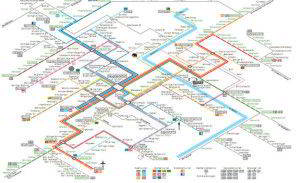 Stoccarda mappa della metropolitana 4