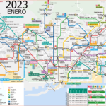 Harta metroului Barcelona