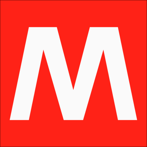 Logo der Metro in Rom